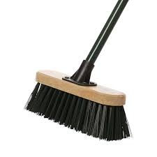 11" Garden Broom & Metal Handle