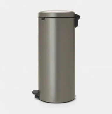 Brabantia New lcon Pedal Bin Platinum -30L - Image 2