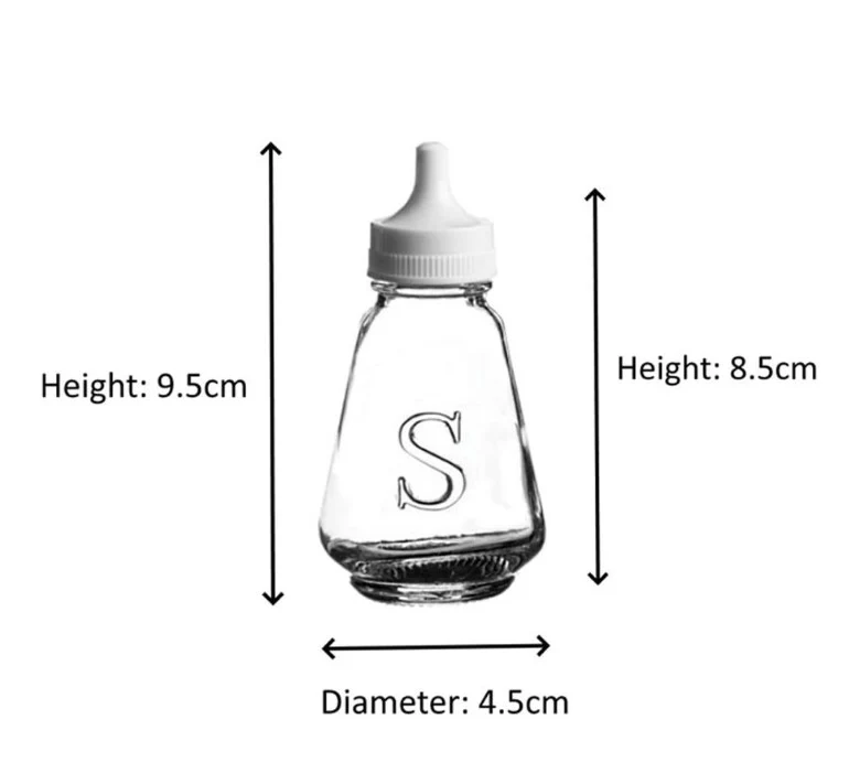 Steelex Glass Salt Shaker - White - Image 2