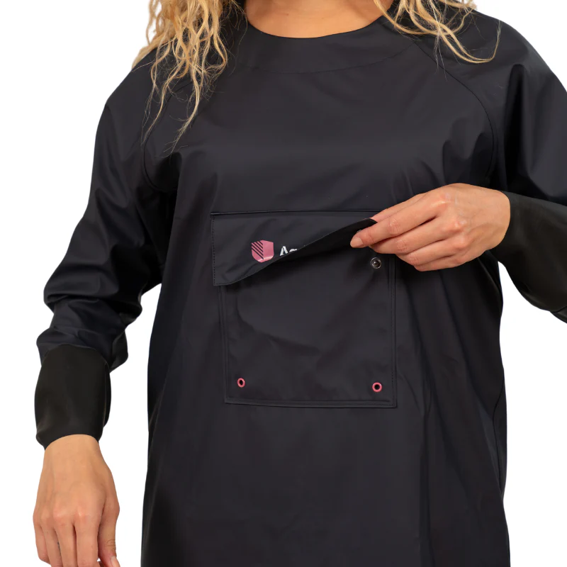 Agrishield Women's Dairy Gown Navy - Image 2