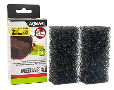 Aquael Asap 300 Sponge 2Pcs