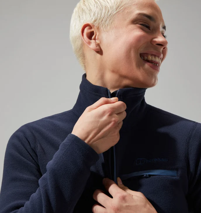 Berghaus Prism 2.0 Micro Half Zip Fleece - Blue - Image 11