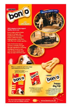 BONIO Dog Biscuits with Chicken 650g - Image 2