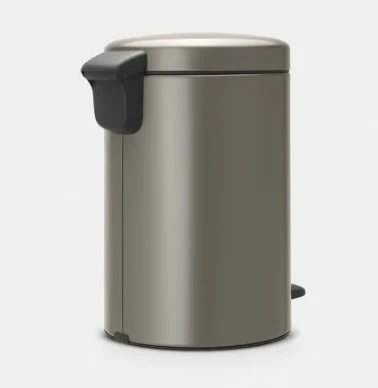 Brabantia Newlcon Pedal Bin Platinum -12L - Image 2