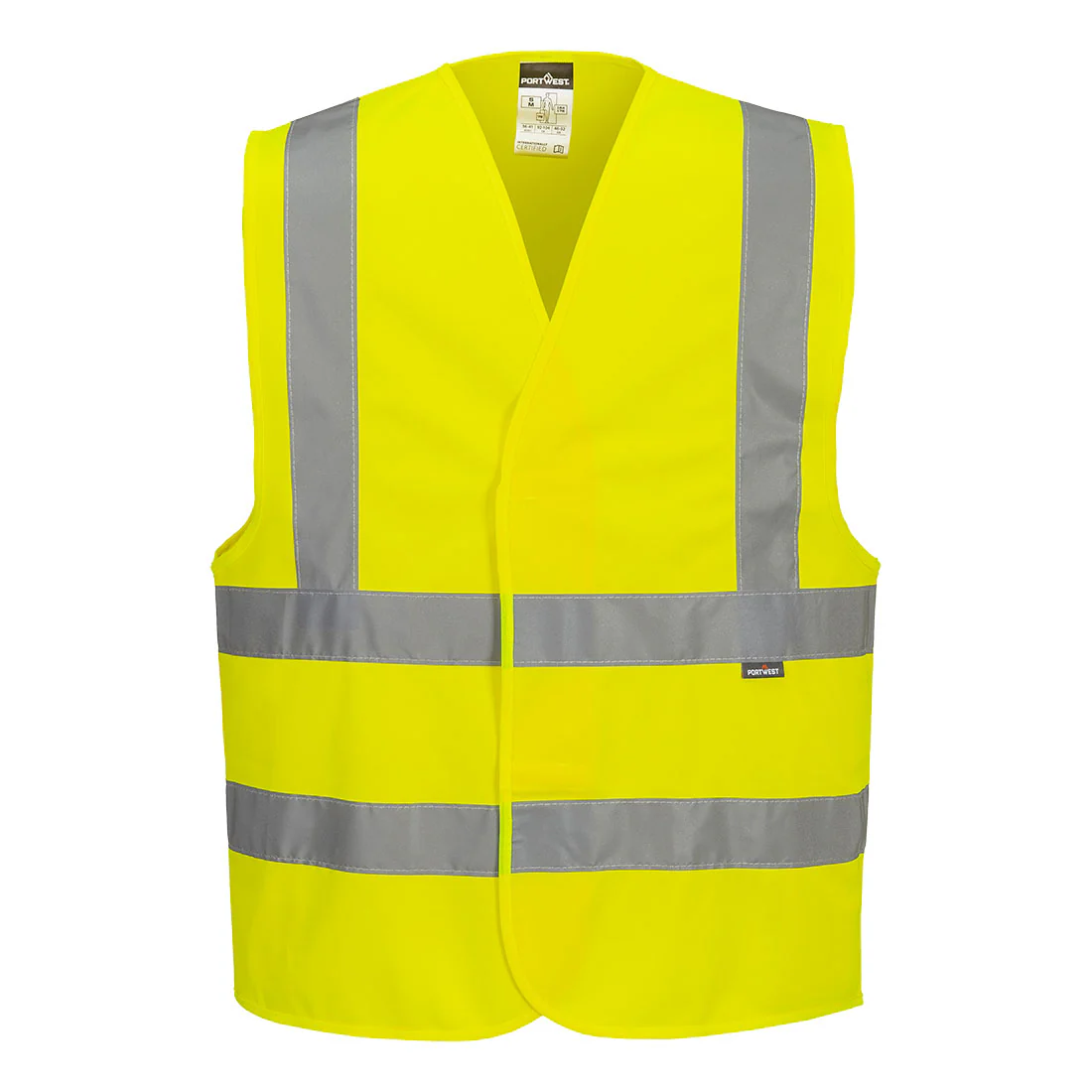 Portwest C470 Hi Viz Band & Brace Vest Yellow