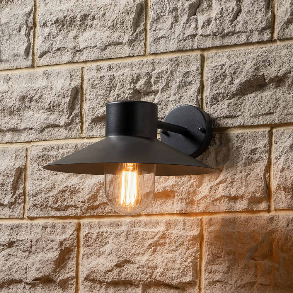 Carina Dark Grey Metal Outdoor Wall Light - Image 2