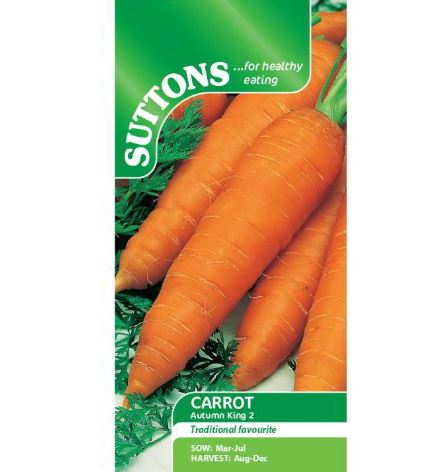 Carrot 'Autumn King 2' - Seeds