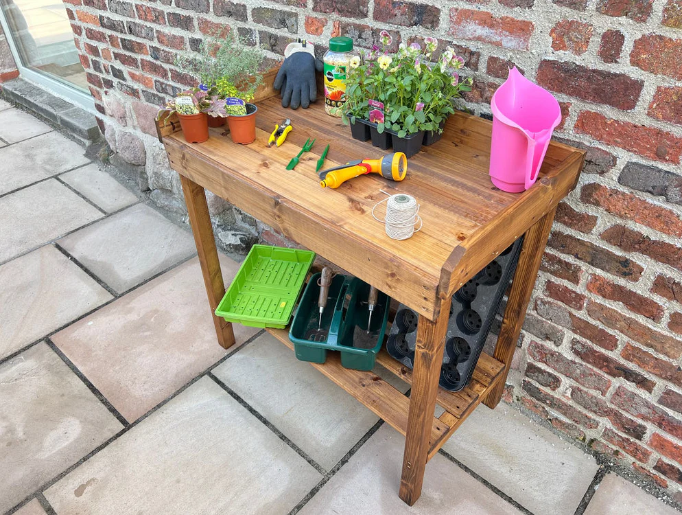 Charles Taylor Deluxe Davenport Utility/BBQ Table - Image 3