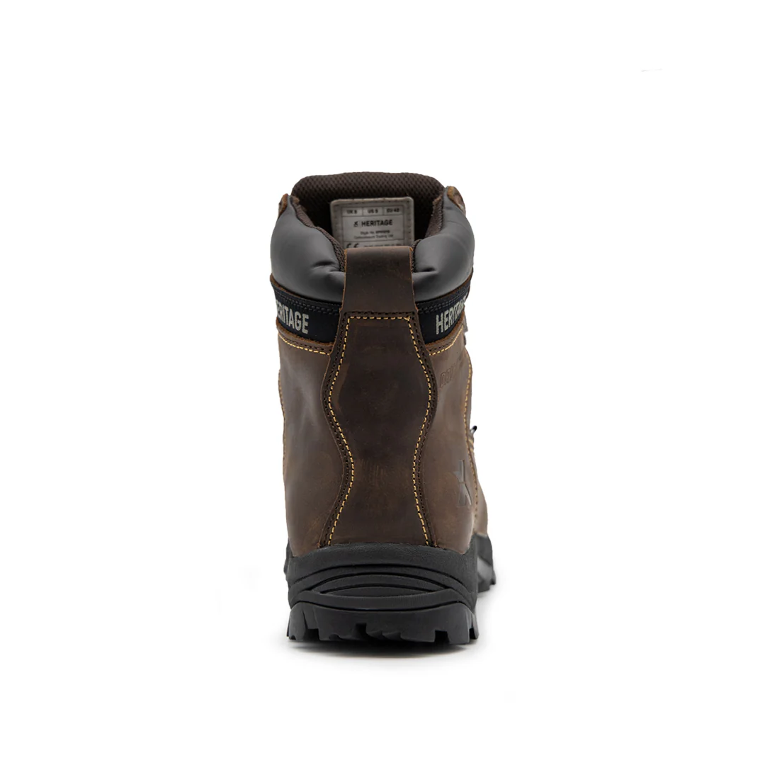 Xpert Heritage Legend S3 Safety Boot Brown - Image 2