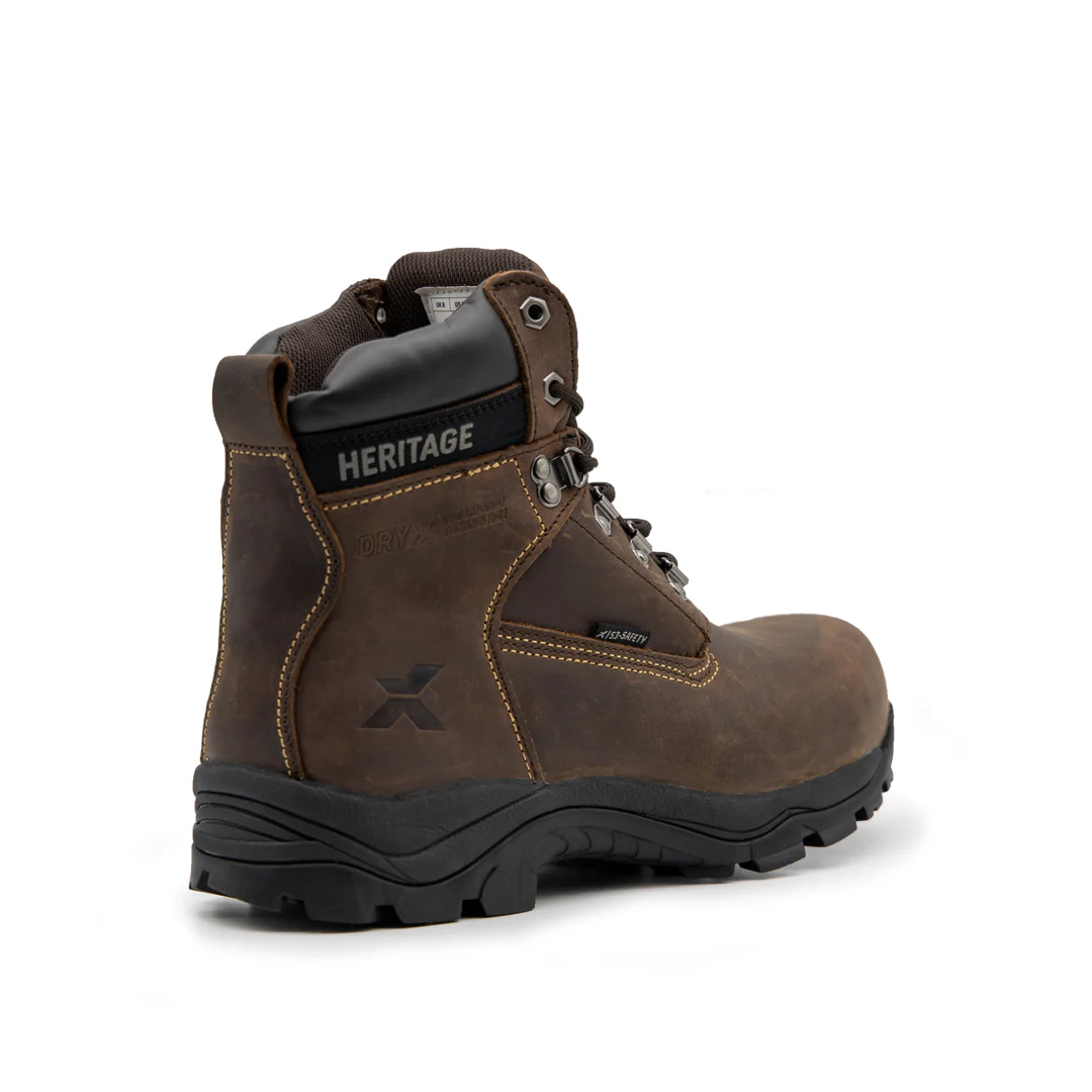 Xpert Heritage Legend S3 Safety Boot Brown - Image 3