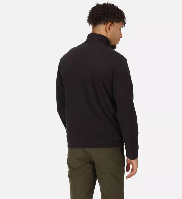 Regatta Men's AW23 Thompson Lightweight Half Zip Fleece | Black - Image 7