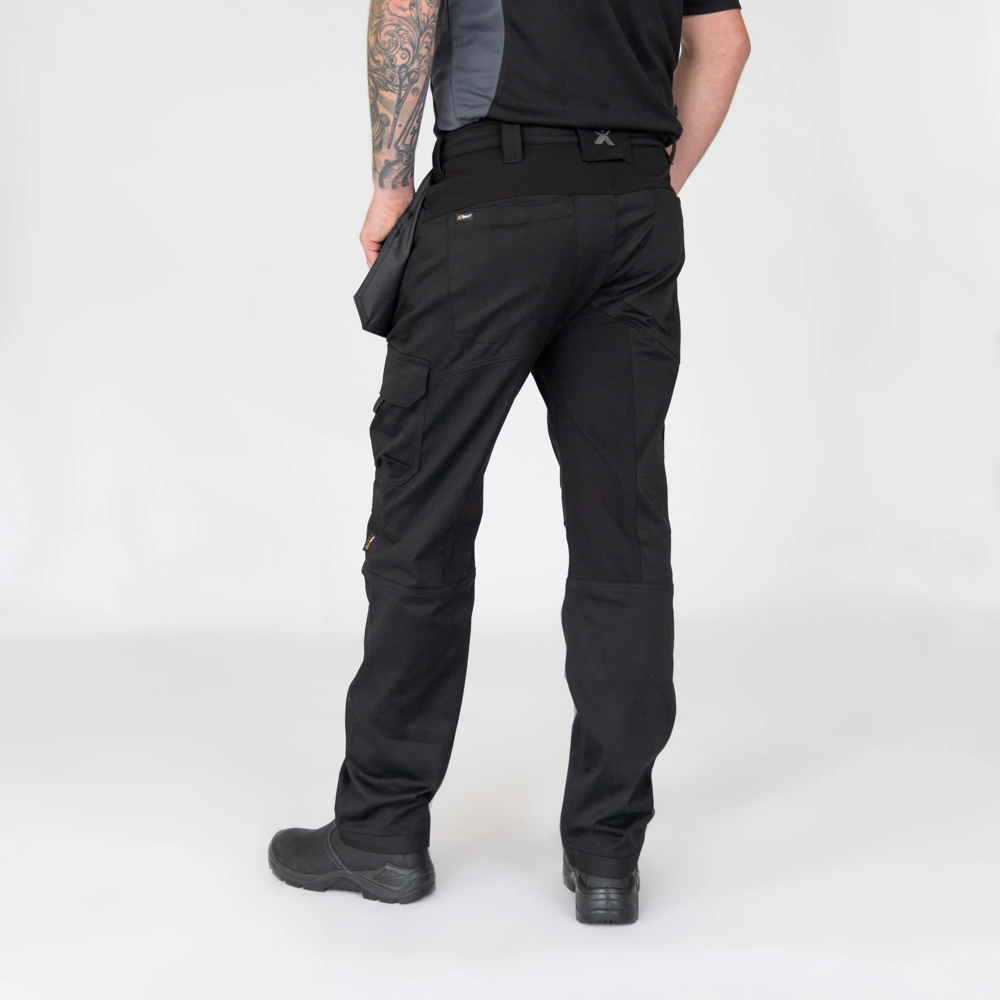 Xpert Pro Stretch+ Work Trouser Black - Image 3