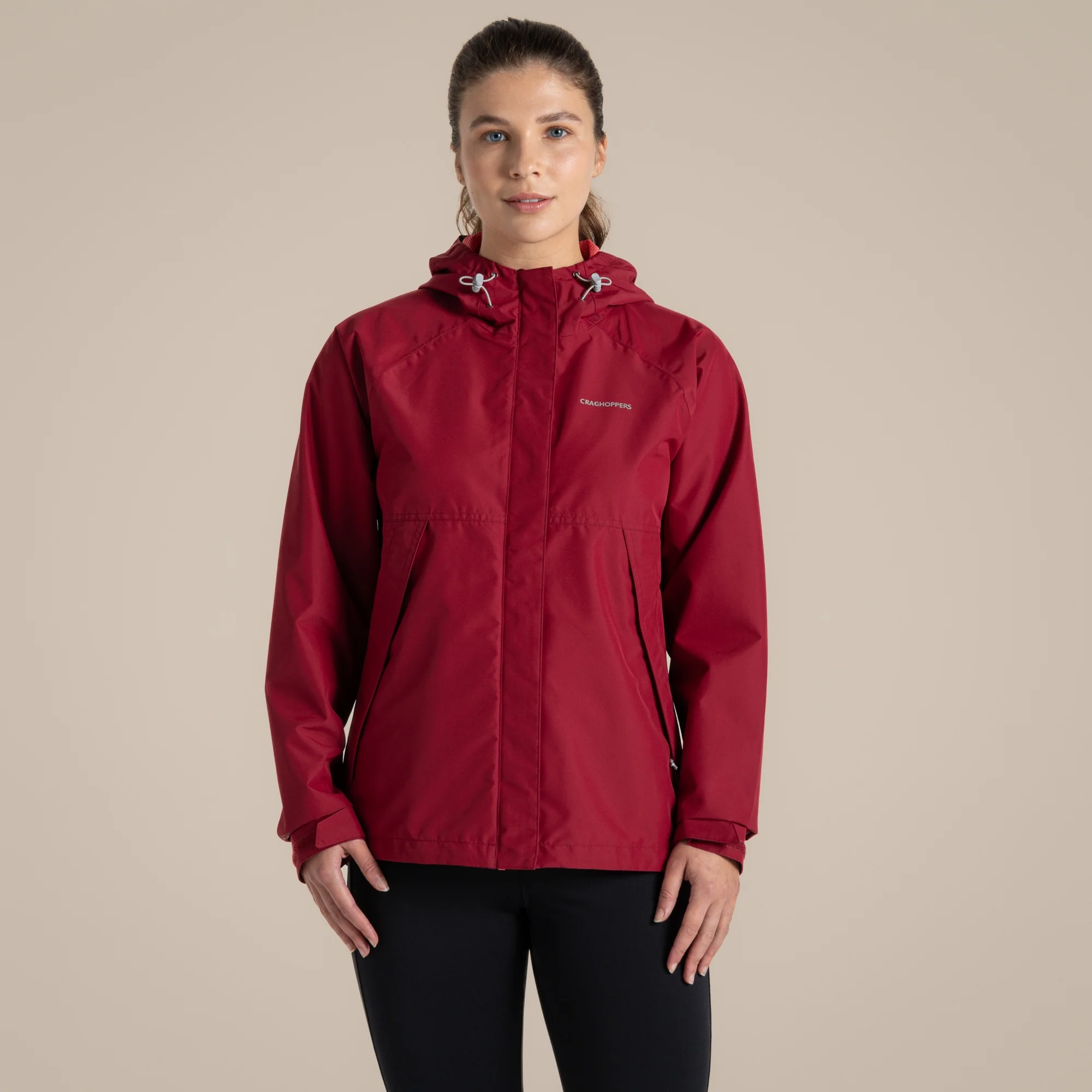 Craghoppers Women's Ossus Waterproof Jacket | Sumac Red
