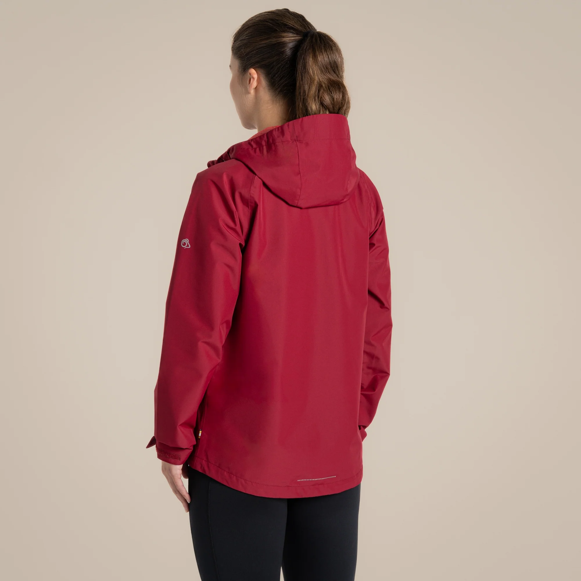Craghoppers Women's Ossus Waterproof Jacket | Sumac Red - Image 2