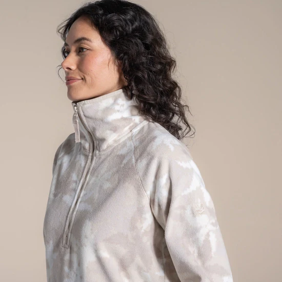 Craghoppers Reedmace Half Zip - Oyster - Image 4