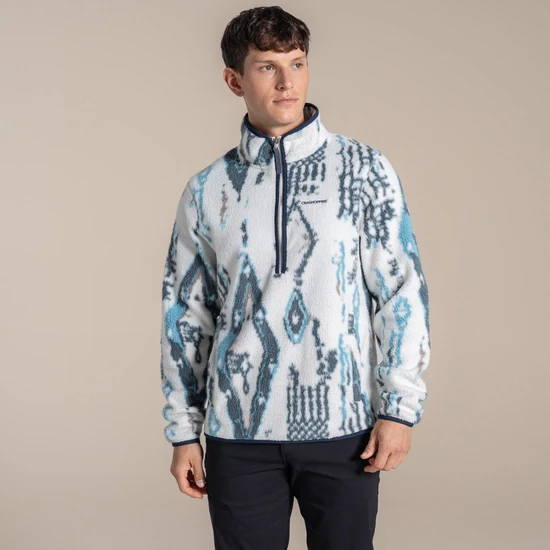 Craghoppers Tatton II Half Zip Fleece - Sail White - Image 4