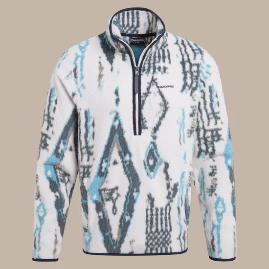 Craghoppers Tatton II Half Zip Fleece - Sail White - Image 5