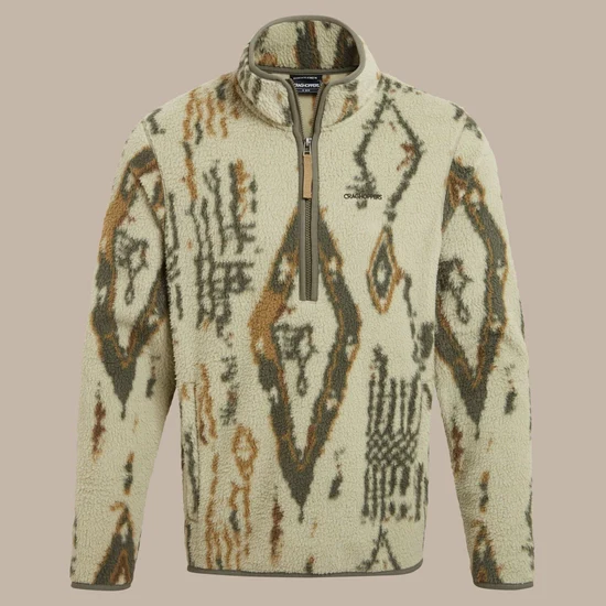 Craghoppers Tatton II Half Zip Fleece - Bay Leaf - Image 4