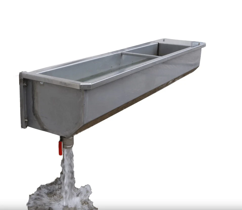 Wall Mount Stainless Drinker - 4FT - Image 2