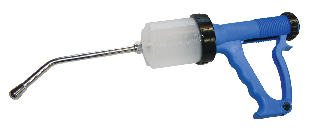 Drencher Plastic Manual Blue - Image 2
