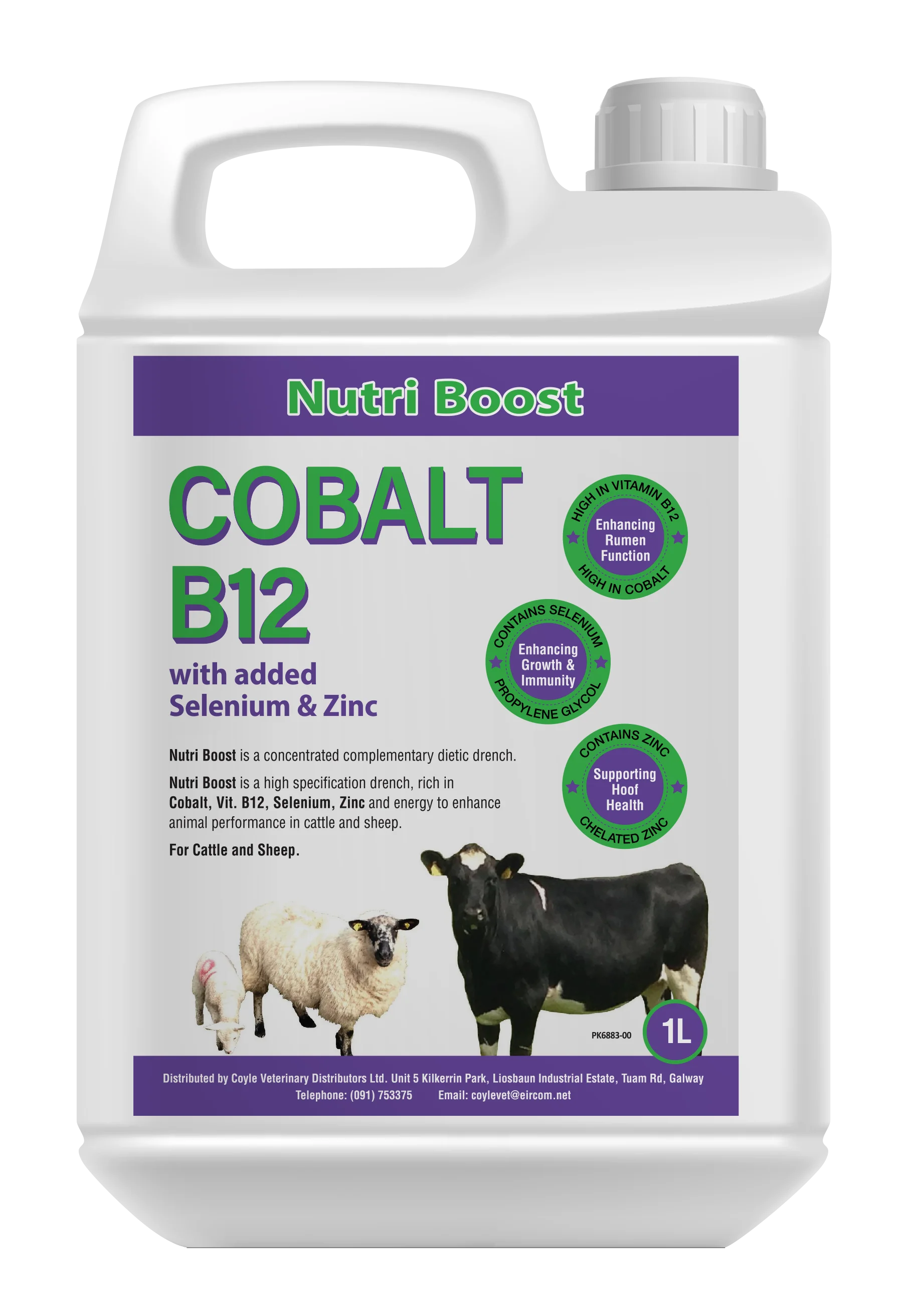 Cobalt B12 + Selenium