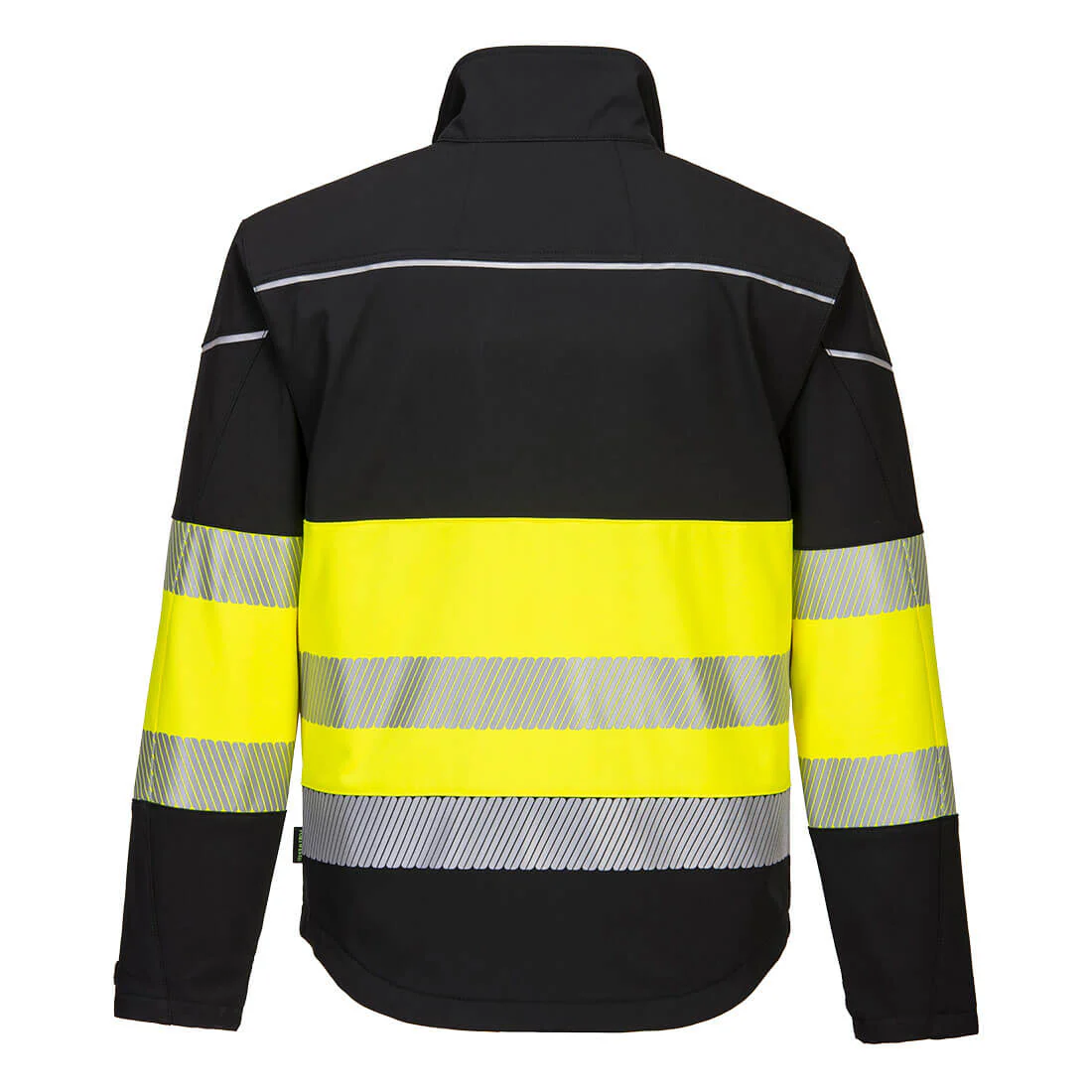 Portwest PW3 Hi-Vis Softshell Jkt Yellow - Image 2