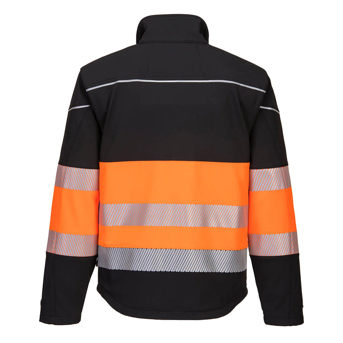 Portwest PW3 Hi-Vis Softshell Jkt Orange - Image 2