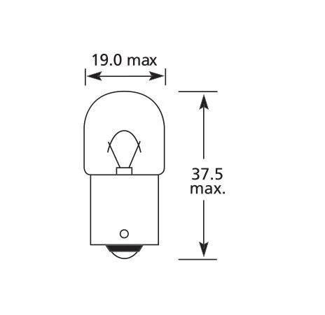 Lucas Side Bulb 12V 5W - Image 3