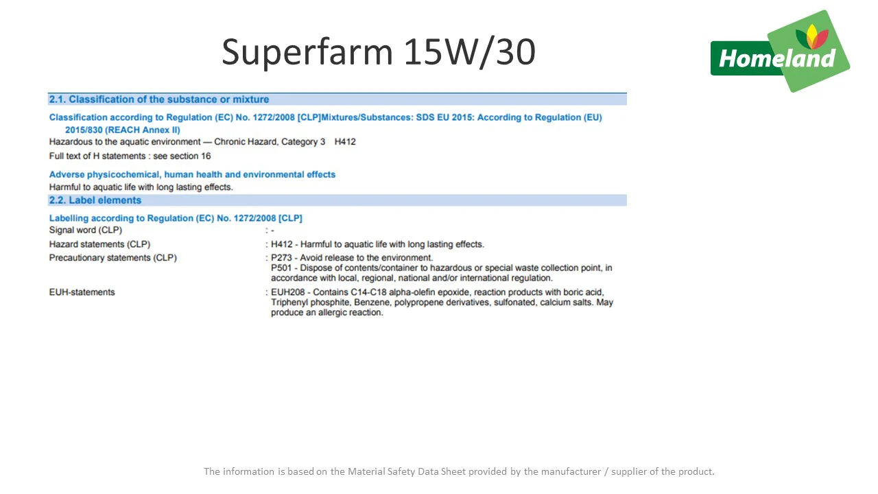 Maxol Superfarm 15W/30 - Image 3