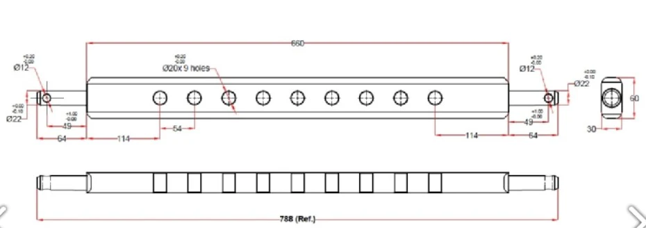 9 Hole Drawbar - Image 2