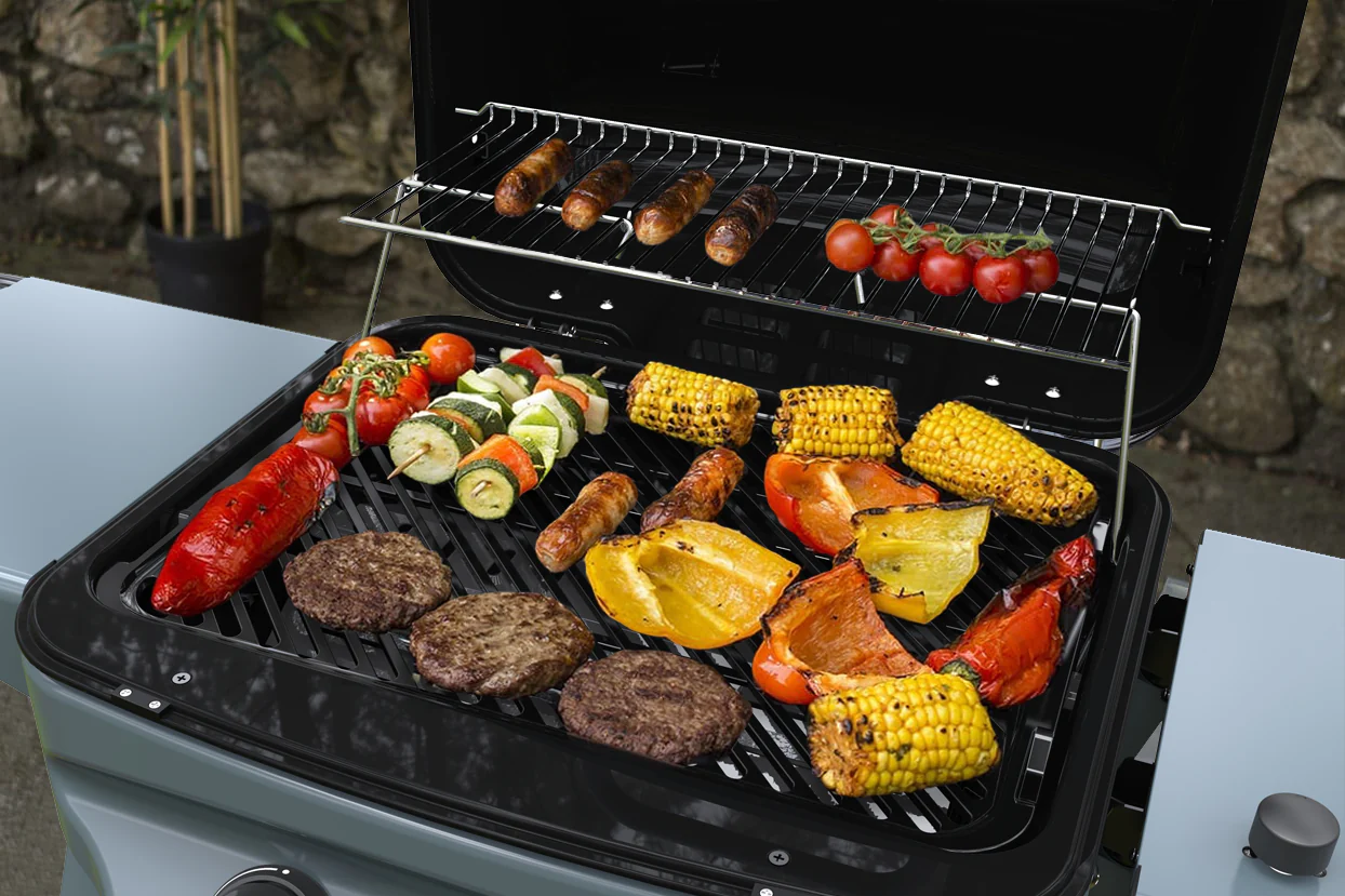 Sahara X150 2 Burner Gas BBQ - Image 3