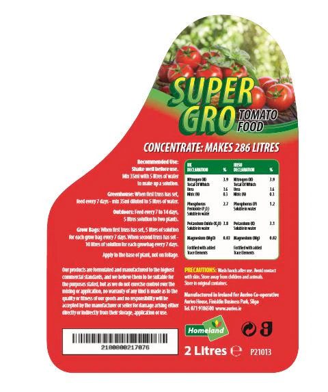 Homeland Super Gro Tomato Feed 2L - Image 3