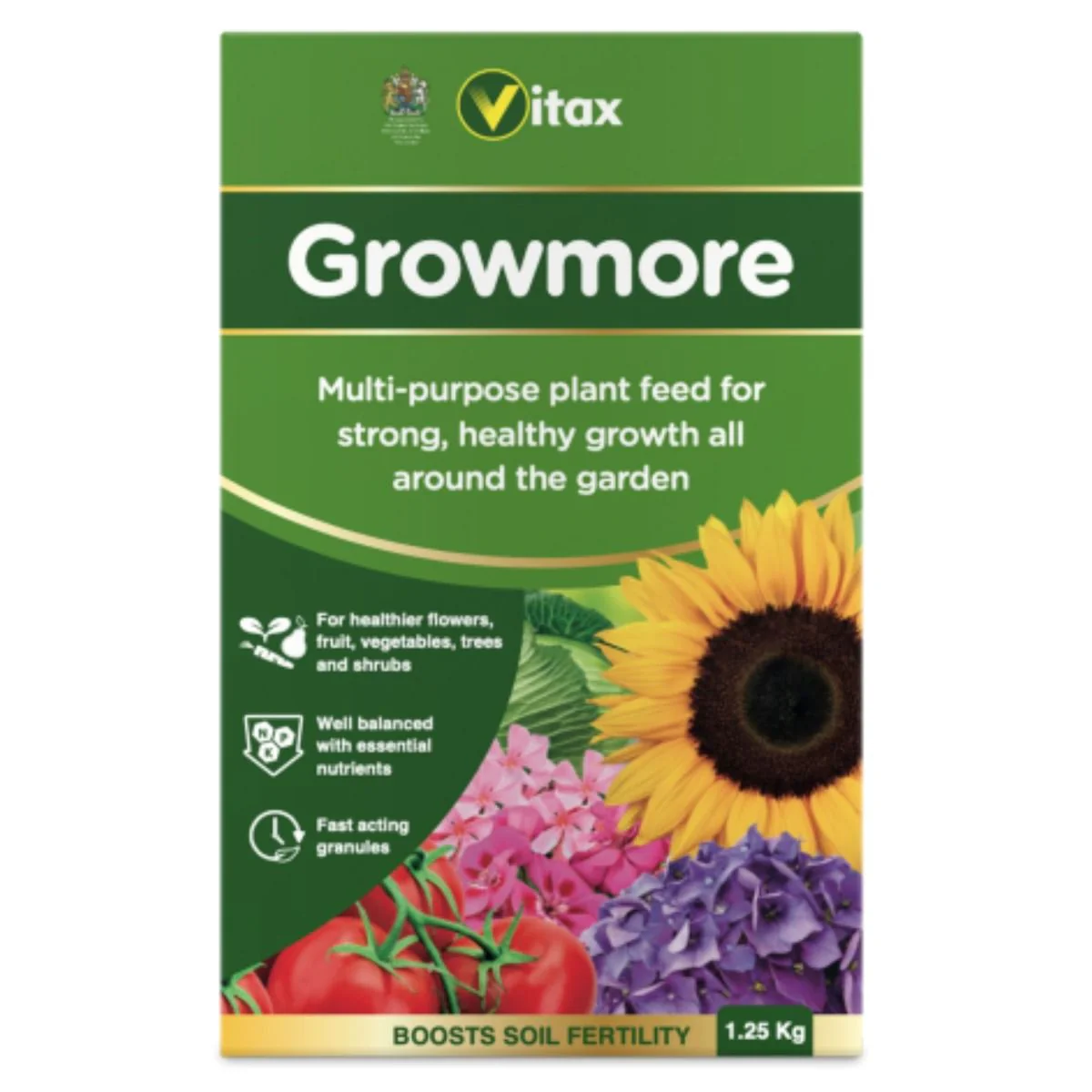 Vitax Growmore Granular 1.25kg