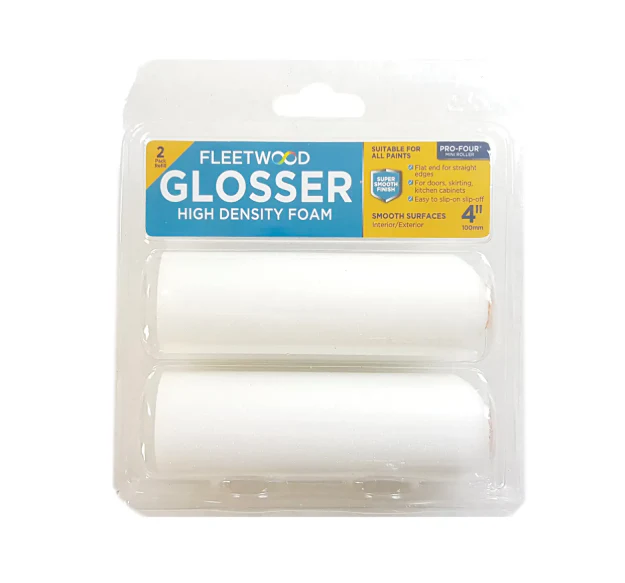 Glosser Foam Sleeve 2 Pack 4″