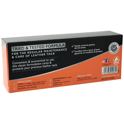 Glycerine Saddle Soap Block 250g - Image 3