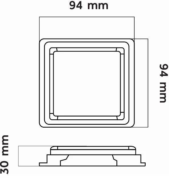 Led 3 Function Sqr Rear Combi Lamp  (VS-L93RY) - Image 7