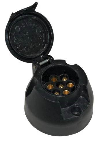 7 Pin 12volt PVC Socket - Image 4