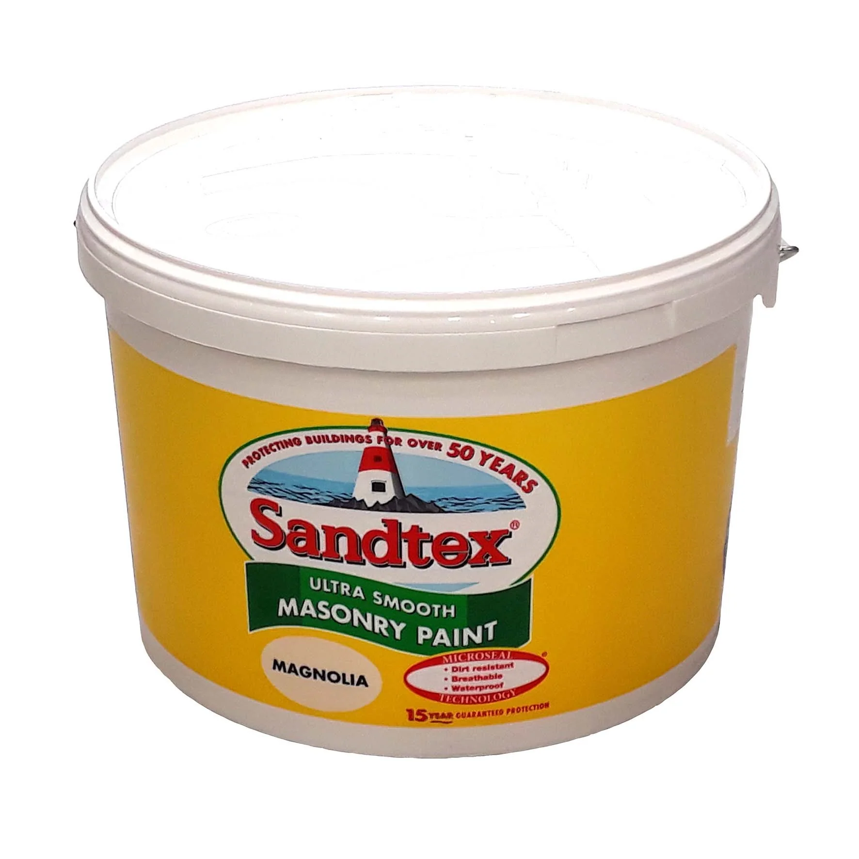 Sandtex Masonry Paint Magnolia 10L