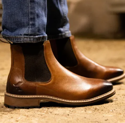 Xpert Heritage Dexter Chelsea Boot Tan - Image 4