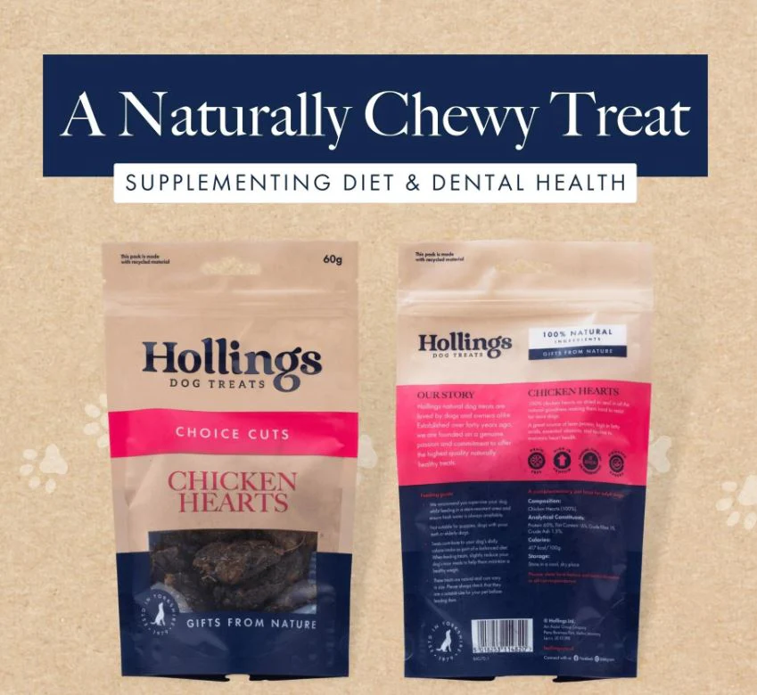 Hollings Chicken Hearts 60g - Image 7