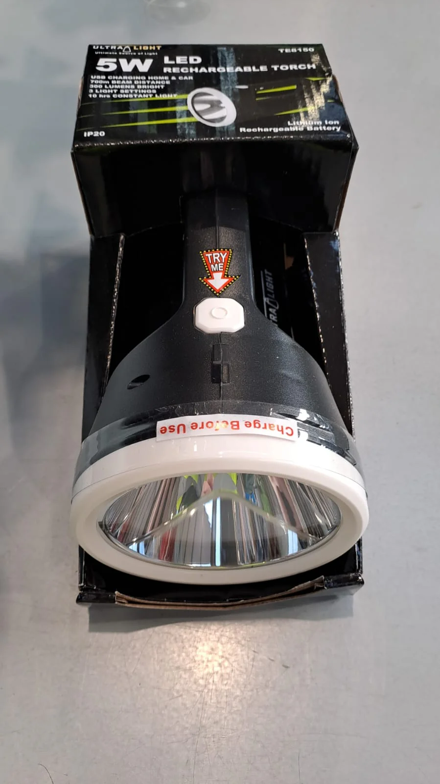 Homeline Rechargeable Torch - Image 2