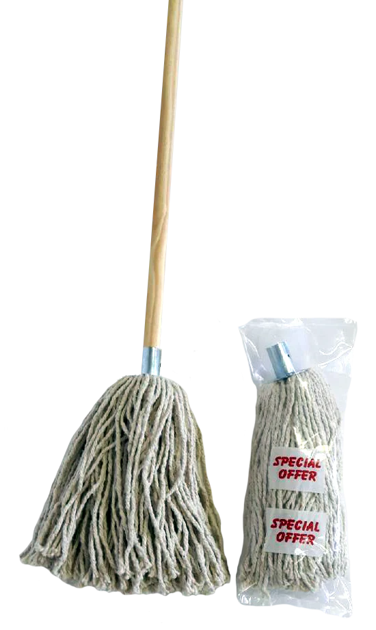 No 16 Yarn Mop & Wood Handle