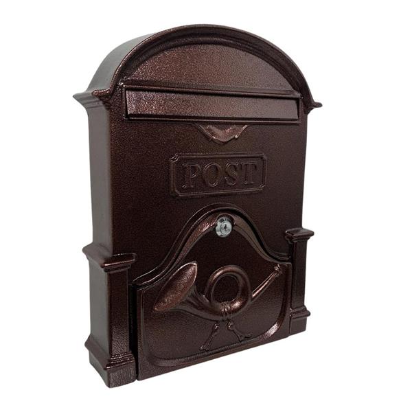 Brosna Antique Bronze Postbox - Image 3