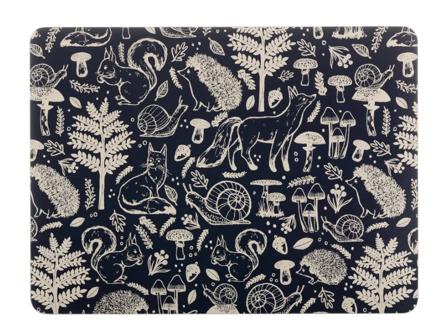 Price & Kensington Woodland Placemat/coaster 8 Pce Set