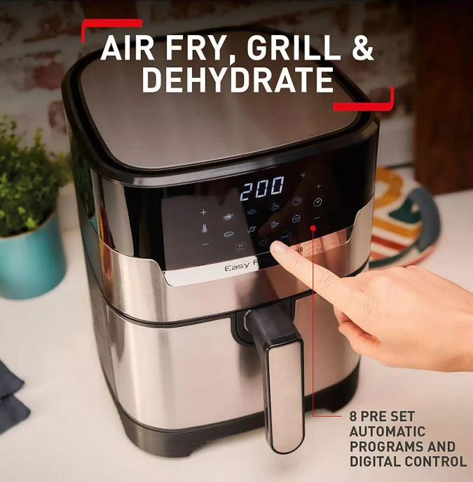 Tefal 4.2ltr S/steel Digital Air Fryer - Image 3