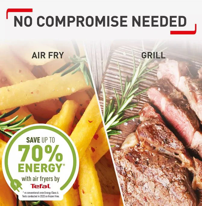 Tefal 4.2ltr S/steel Digital Air Fryer - Image 5