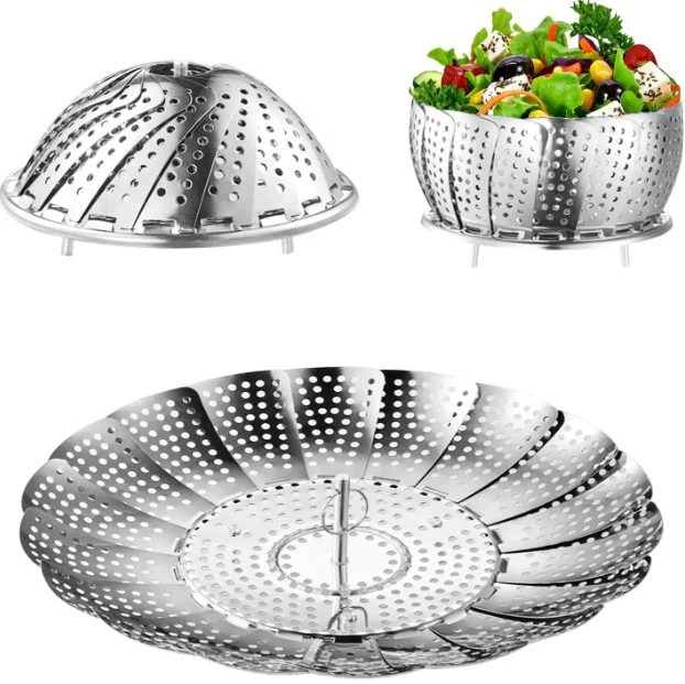 Steamer Basket 9" - Steelex