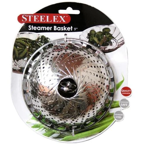 Steamer Basket 9" - Steelex - Image 2
