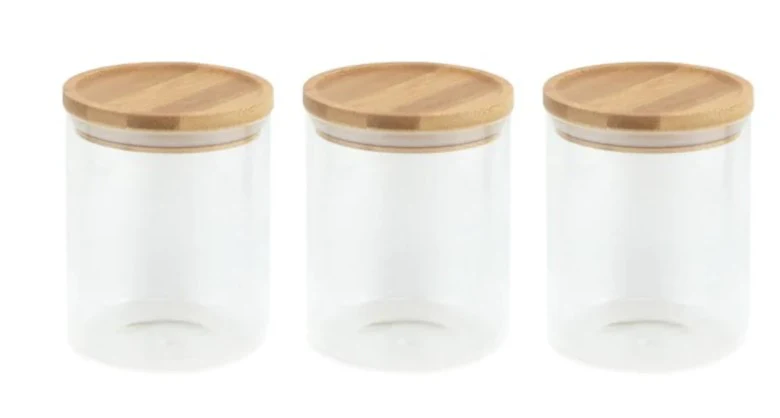 Borosilicate Canister - Set of 3