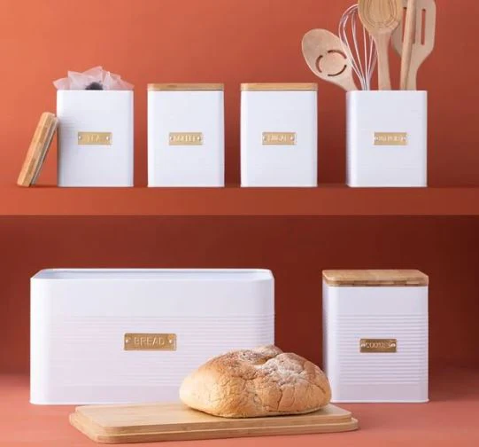 Typhoon Otto Square White Coffee Storage - Image 2